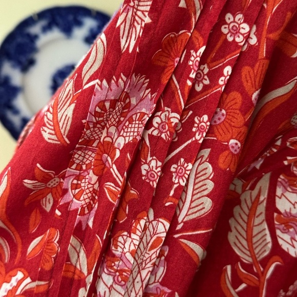 Rachel Zoe | Boho Floral V-Neck Blouse with Embroidery, Size XS - Picture 4 of 11